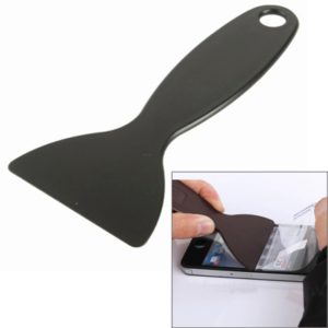 Phone / Tablet PC Capacitive Screen Plastic Scraping Knives Film Repair Tools(Black) (OEM)