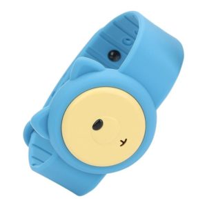 WT-M4 ABS+Silica Gel Children Mosquito Repellent Wristband (Blue) (OEM)