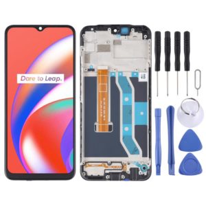 Original LCD Screen and Digitizer Full Assembly With Frame for OPPO Realme C12 RMX2189 (OEM)