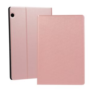 Universal Spring Texture TPU Protective Case for Huawei MediaPad T5, with Holder(Rose Gold) (OEM)