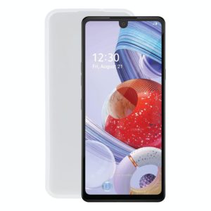 TPU Phone Case For LG Stylo 6 / Stylus 6(Pudding Transparent White) (OEM)