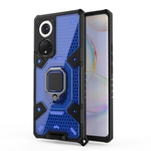 For Honor 50 Pro Space PC + TPU Ring Holder Protective Case(Blue) (OEM)