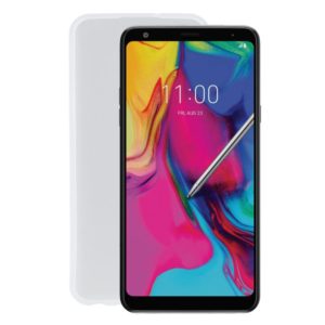 TPU Phone Case For LG Stylo 5(Transparent White) (OEM)