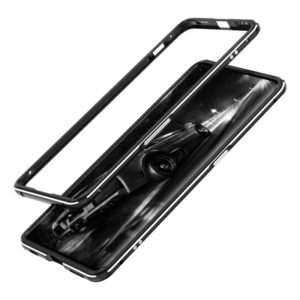 For OPPO Find X2 Aluminum Alloy Shockproof Protective Bumper Frame(Black) (OEM)