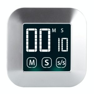 TS-83 Touch Timer Alarm Clock Kitchen Food LCD Large Screen Countdown Electronic Reminder (OEM)
