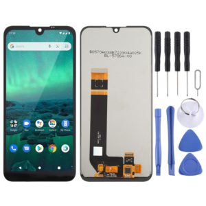 LCD Screen and Digitizer Full Assembly for Nokia 1.3 TA-1216 TA-1205(Black) (OEM)