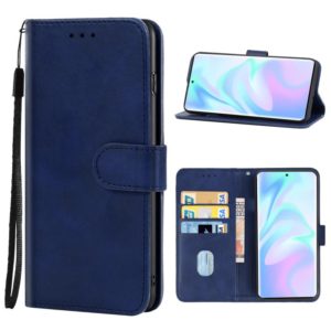 For ZTE Axon 40 Ultra Leather Phone Case(Blue) (OEM)