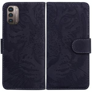 For Nokia G21 / G11 Tiger Embossing Pattern Horizontal Flip Leather Phone Case(Black) (OEM)