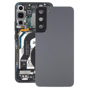 For Samsung Galaxy S22+ 5G SM-S906B Battery Back Cover with Camera Lens Cover (Grey) (OEM)