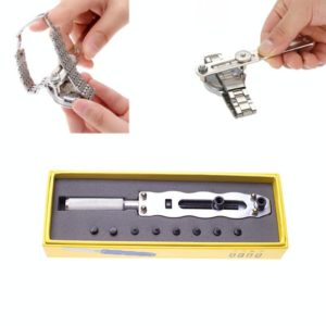 Watch Case Opener Tool Adjustable Watch Back Cover Remover Open Wrench, Model: 65mm 2 Claws (OEM)
