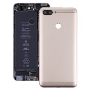Back Cover with Camera Lens & Side Keys for Asus Zenfone Max Plus (M1) / ZB570TL(Gold) (OEM)