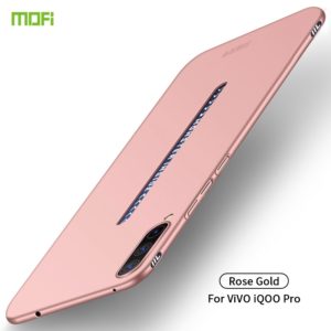 For ViVO iQOO Pro MOFI Frosted PC Ultra-thin Hard Case(Rose gold) (MOFI) (OEM)