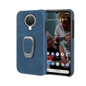 For Nokia G20 Ring Holder PU Phone Case(Blue) (OEM)