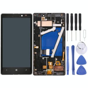 TFT LCD Screen for Nokia Lumia 930 Digitizer Full Assembly with Frame (Black) (OEM)