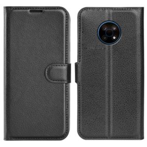 For Nokia G50 Litchi Texture Horizontal Flip Protective Case with Holder & Card Slots & Wallet(Black) (OEM)