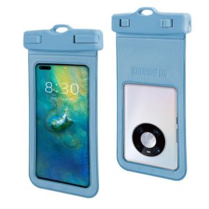 2 PCS Drift Diving Swimming Mobile Phone Waterproof Case(Gray Blue) (OEM)
