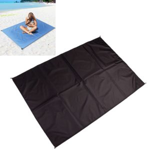 Outdoor Portable Waterproof Picnic Camping Mats Beach Blanket Mattress Mat 200cm*140cm(Black) (OEM)