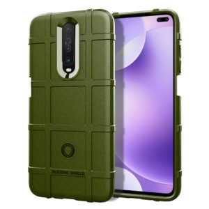For Xiaomi RedMi K30 Full Coverage Shockproof TPU Case(Army Green) (OEM)