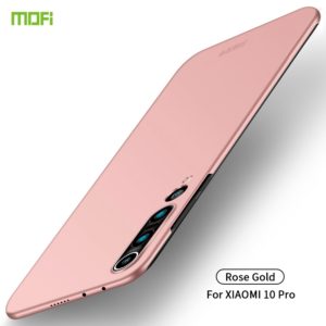 For Xiaomi Mi 10 Pro MOFI Frosted PC Ultra-thin Hard Case(Rose Gold) (MOFI) (OEM)