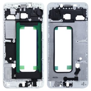 For Galaxy C5 Front Housing LCD Frame Bezel Plate (White) (OEM)