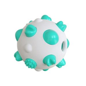 Spherical Dog Toy Molar Stick Bite-Resistant Toothbrush(Lake Blue) (OEM)
