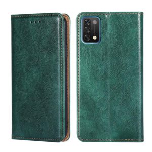 For UMIDIGI A11 Gloss Oil Solid Color Magnetic Leather Phone Case(Green) (OEM)
