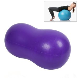 Peanut Yoga Ball Thickening Explosion-proof Sport Exercise Ball Massage Ball(Purple) (OEM)