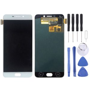 Original OLED LCD Screen for OPPO R9 / F1 Plus with Digitizer Full Assembly (White) (OEM)