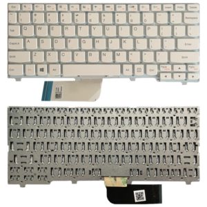 US Version Keyboard for Lenovo ideapad 100S 100S-11IBY(White) (OEM)