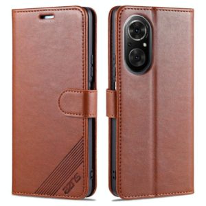 For Honor 50 SE AZNS Sheepskin Texture Horizontal Flip Leather Case with Holder & Card Slots & Wallet(Brown) (AZNS) (OEM)