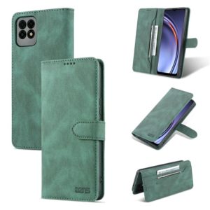 For Huawei Maimang 10 SE AZNS Dream II Skin Feel PU+TPU Horizontal Flip Leather Case with Holder & Card Slots & Wallet(Green) (AZNS) (OEM)
