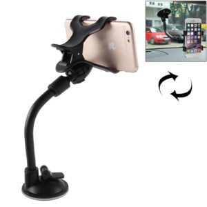 Universal 360 Degree Rotation Suction Cup Car Holder / Desktop Stand, Size Range: 3.5-8.3cm, For iPhone, Galaxy, Huawei, Xiaomi, Lenovo, Sony, LG, HTC and Other Smartphones, MP4, PDA, PSP, GPS(Black) (OEM)