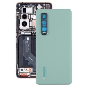 For OPPO Find X2 Pro CPH2025 PDEM30 Original Leather Material Battery Back Cover(Green) (OEM)