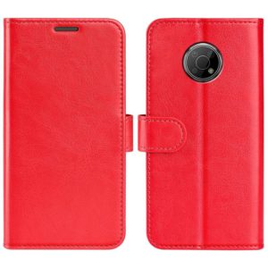 For Nokia G300 R64 Texture Single Horizontal Flip Phone Case(Red) (OEM)