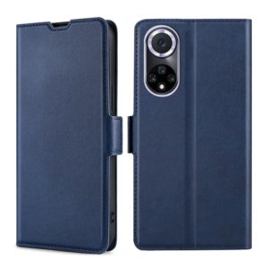 For Huawei nova 9 Ultra-thin Voltage Side Buckle Leather Phone Case(Blue) (OEM)
