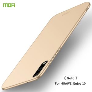 For Huawei Enjoy 10 MOFI Frosted PC Ultra-thin Hard Case(Gold) (MOFI) (OEM)