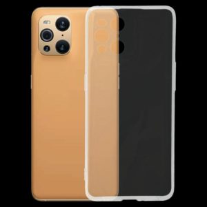 For OPPO Find X3 Pro 0.75mm Ultra-thin Transparent TPU Soft Protective Case(Transparent) (OEM)