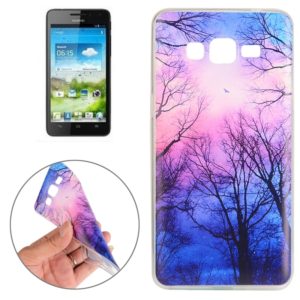 For Galaxy Grand Prime / G530 Trees and Clouds Pattern TPU Protective Case (OEM)