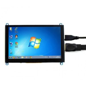 WAVESHARE 5 Inch HDMI LCD (H) 800x480 Touch Screen for Raspberry Pi Supports Various Systems (OEM)