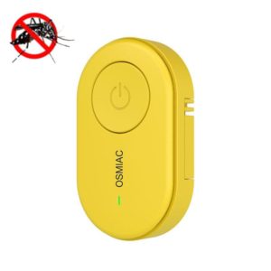 TS-07-08 Outdoor Portable Ultrasonic Children Mosquito Repellent Buckle(Yellow) (OEM)