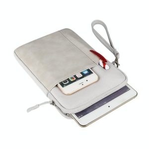 For 8 inch or Below Tablet ND00S Felt Sleeve Protective Case Inner Carrying Bag(Light Grey) (OEM)