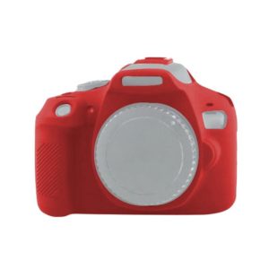 Soft Silicone Protective Case for Canon EOS 2000D (Red) (OEM)