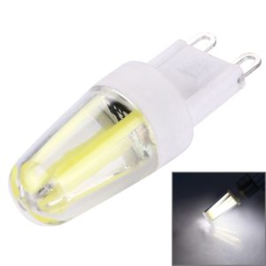 2W Filament Light Bulb, G9 PC Material Dimmable 4 LED for Halls, AC 220-240V(White Light) (OEM)