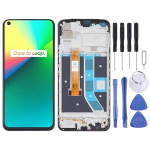 LCD Screen and Digitizer Full Assembly With Frame for OPPO Realme 7i / Realme C17 RMX2101 RMX2103 (OEM)