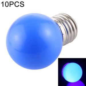 10 PCS 2W E27 2835 SMD Home Decoration LED Light Bulbs, DC 24V (Blue Light) (OEM)