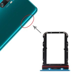 SIM Card Tray + SIM Card Tray for Xiaomi Mi CC9 Pro/Mi Note 10/Mi Note 10 Pro/Mi Note 10 Lite(Blue) (OEM)
