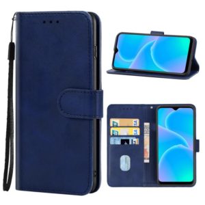 Leather Phone Case For Infinix Itel P37(Blue) (OEM)