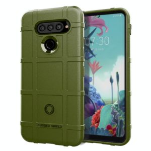 For LG K51S Full Coverage Shockproof TPU Case(Army Green) (OEM)