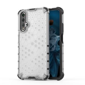 Shockproof Honeycomb PC + TPU Case for Huaiwei Honor 20 (Transparent) (OEM)