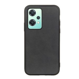 For OnePlus Nord CE 2 Lite 5G Two-color Calf Texture Shockproof Phone Case(Black) (OEM)
